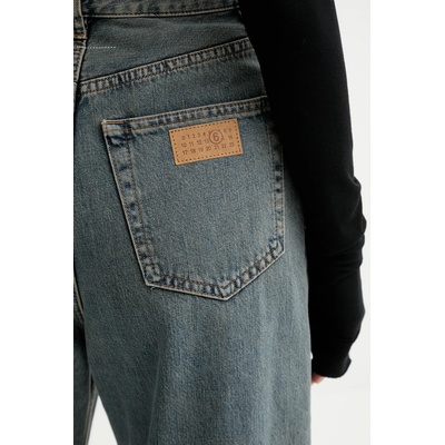 MM6 Maison Margiela дънки wide leg дамски (S52LA0257.S30844.963)