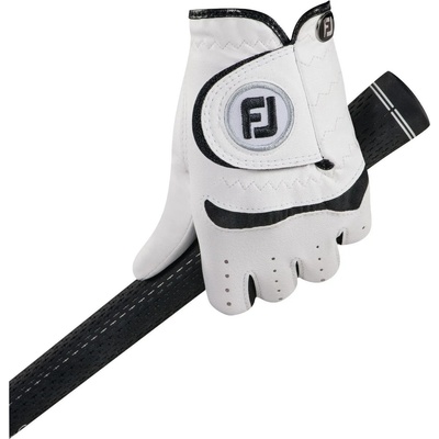 Footjoy Junior Pearl/Black Лява ръка L Ръкавици (65932E-L)
