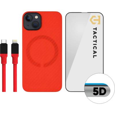 Tactical Red Limited Edition Combo за Apple iPhone 13 Tactical | Cherven | МЪЖЕ | UNI