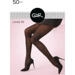 Gatta Lovely 02 50 DEN Nero-Rosso 2-S