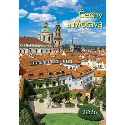 Čechy a Morava, nástěnný, 34 x 48,5 cm 2026