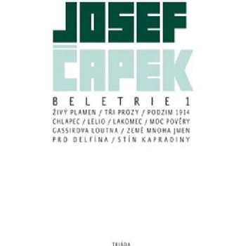 Beletrie 1 Josef Čapek
