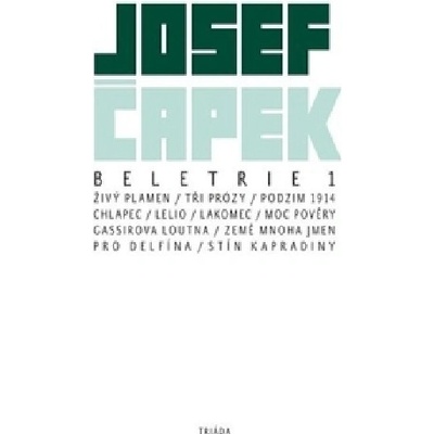 Beletrie 1 Josef Čapek