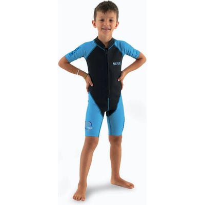 Dětský SEAC Shorty Dolphin 1,5 mm black/blue