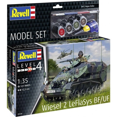REVELL ModelSet military 63336 Wiesel 2 LeFlaSys BF/UF 1:35