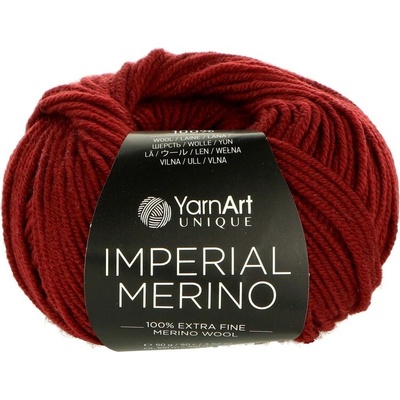 YarnArt Imperial Merino 3344 hrdzavo bordová