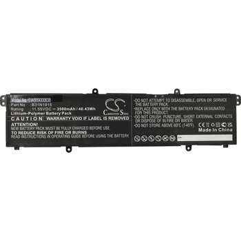 VHBW Батерия за Asus ExpertBook B1 B1500 / L1 L1400, B31N1915, 3500 mAh (889000638)