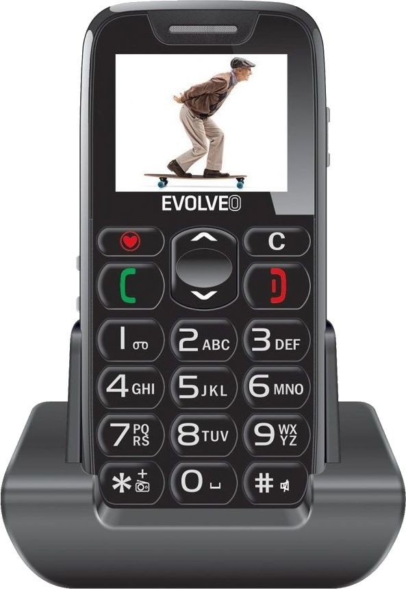 EVOLVEO EasyPhone EP 500 Black