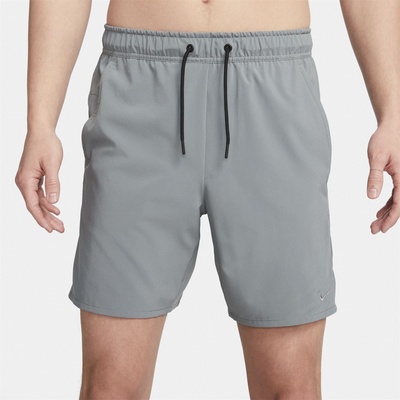 Nike Къси панталони Nike Dri-FIT Unlimited Men's 7 Unlined Woven Fitness Shorts - Grey/Black