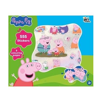 Prasátko Peppa 1000 samolepek Kolektiv