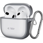 Tech-protect MagMAT калъф матово сив за Apple AirPods 4 (5906302370269)