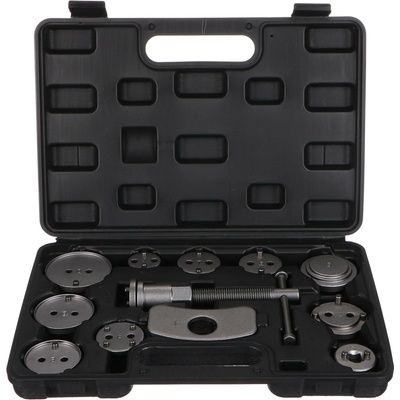 SIXTOL Stlačovák brzdových piestov Mechanic Brake Set Black 12, sada 12 ks