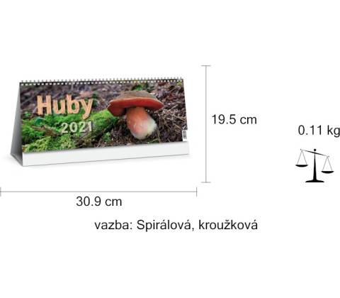 Huby stolový 2021