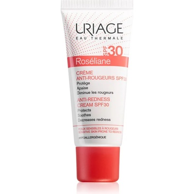 Uriage Roséliane Anti-Redness Cream SPF 30 дневен крем за чувствителна кожа на лицето, склонна към зачервяване SPF 30 40ml