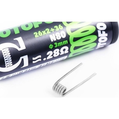 Wotofo Odporový drát hotový Fused Clapton NI80 0,28ohm 10ks
