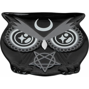KILLSTAR чиния KILLSTAR - Owl - Черен - KSRA005830