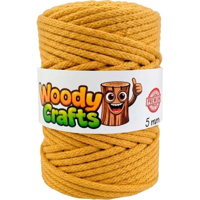 Woody Crafts Woody PREMIUM 5 mm (100m) - Žloutková (Yolk)