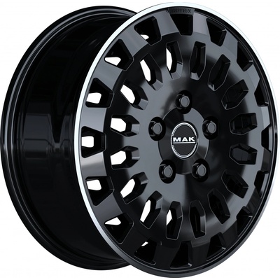 MAK OVERLAND 7x17 5x120 ET51 black mirror ring