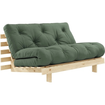 Karup Design Variabilná pohovka Roots Raw/Olive Green