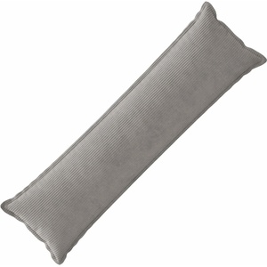 vidaXL Калъфка за възглавница HOUTEN Светлосиво 40 x 145 см кордурой (917202)