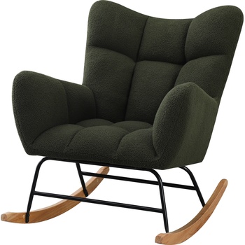 Bogdan Furniture Europe Люлеещ фотьойл Мебели Богдан модел Stiv, зелен