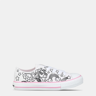 SoulCal SoulCal Canvas Low Childrens - Unicorn