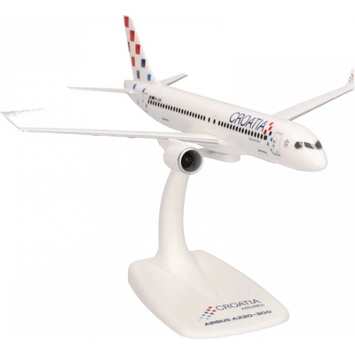 Herpa A220-300 BD-500-1A11 Croatia Airlines Named Zagreb 1:200