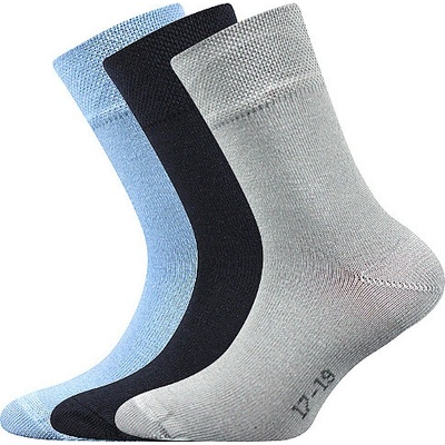 Boma Dětské ponožky 3 páry (Emko1124) modro šedá