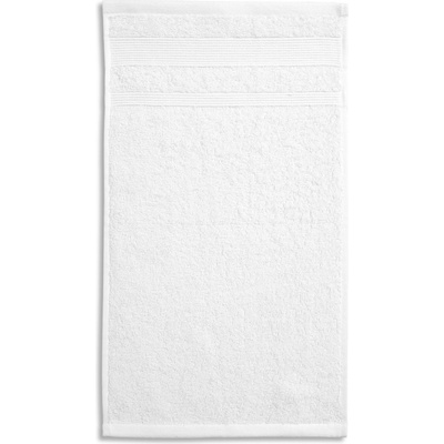 Malfini ORGANIC Malý ručník unisex 916 bílá 30 x 50 cm