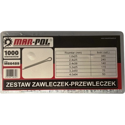 Závlačka, sada 1000ks MAR-POL M66489