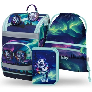 Baagl SET 3 Zippy Plus Aurora: портфейл, пенал, торба GRS BAAGL | Lilav | Момчешки | UNI