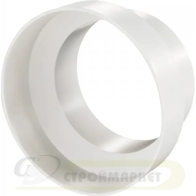 VENTS ПРЕХОД ЗА ВЕНТИЛАТОР ЗА БАНЯ vents 611 ф120хф100 ПВЦ (611)