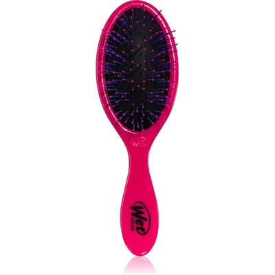 Wet Brush Detangler for Thick hair Pink Четка за коса за по-лесно разресване на косата Pink