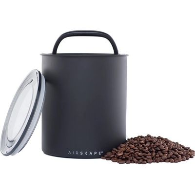 Planetary Design dóza na kávu Airscape matt black 1000 g – Zboží Dáma