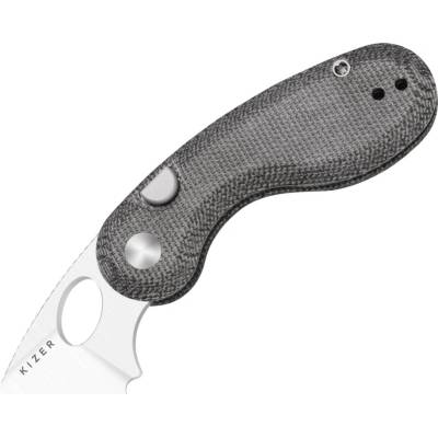 Kizer Microbe 14C28N, Satin, Norplex UltreX™ Micarta V2742A2