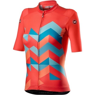 Castelli Unlimited CST-Unlimited-dres-W-288-žiarivá ružová dámsky