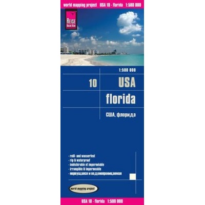 World Mapping Project Reise Know-How Landkarte USA Florida