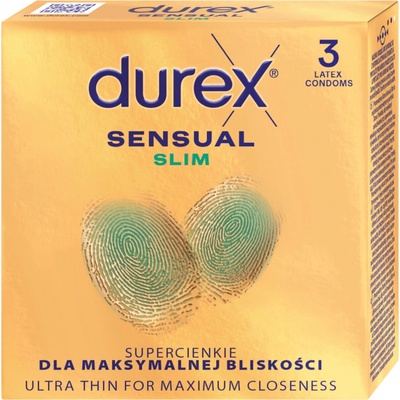 Durex Sensual Slim 3 ks
