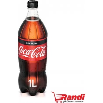 Image 1 of Coca-Cola Газирана напитка Coca-Cola Zero 1л