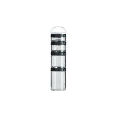 Zásobník BlenderBottle GoStak® Starter 4 Pak - černý/průhledný
