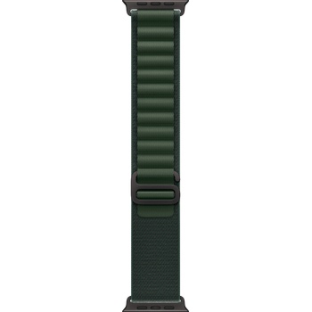 Apple Каишка от Apple - 49 мм Dark Green Alpine Loop - Small - Black Titanium Finish (MYPQ3ZM/A)