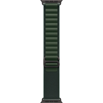 Apple Каишка от Apple - 49 мм Dark Green Alpine Loop - Small - Black Titanium Finish (MYPQ3ZM/A)