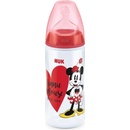 Kojenecké láhve Nuk kojenecká láhev na učení Disney Mickey s kontrolou teploty 300 ml 4008600381679