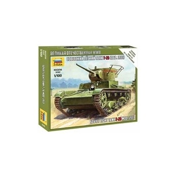 Zvezda Snap Kit military 6246 T-26 mod.1933 32-6246 1:100