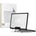 Tech-Protect Калъф със стойка за MacBook Air 13 M2 / M3 / M4 / 2023-2025 от Tech Protect SmartShell Pro - Черен / Прозрачен (5906302363551)