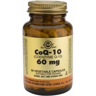 Solgar Хранителна добавка Коензим Q 10, Solgar Coenzyme Q10 60mg 60Vegicaps