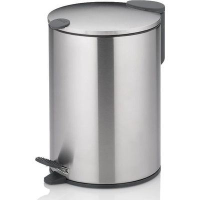Kela Кош за отпадъци kela mats с педал (3 л) - инокс мат (kela 23615)