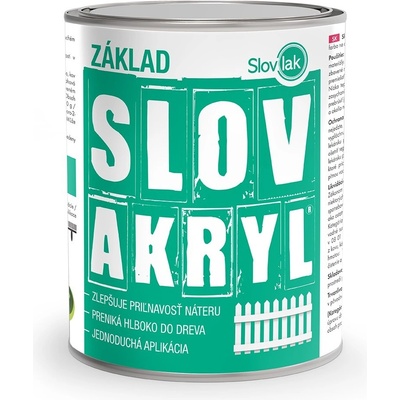 Slovakryl Profi Základ 0,75 kg biela