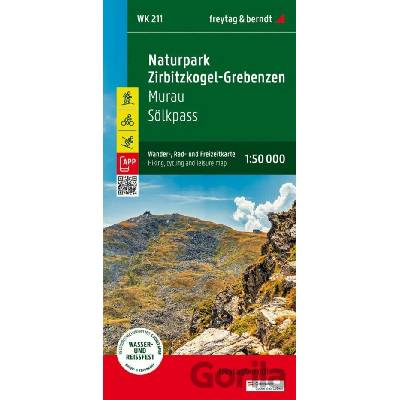 Přírodní park Zirbitzkogel-Grebenzen 1:50 000 / turistická a cykloturistická mapa - freytag&berndt
