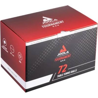 JOOLA Топчета за тенис на маса JOOLA Tournament, 72бр, бели